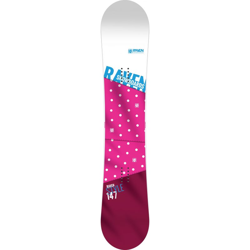 Snowboard Style Pink RAVEN femme