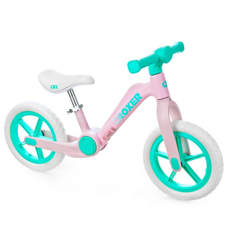 Draisienne Foldi pliable Croxer vélo pour tout petit - menthe rose