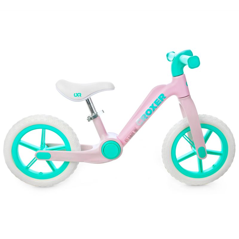 Draisienne Foldi pliable Croxer vélo pour tout petit - menthe rose