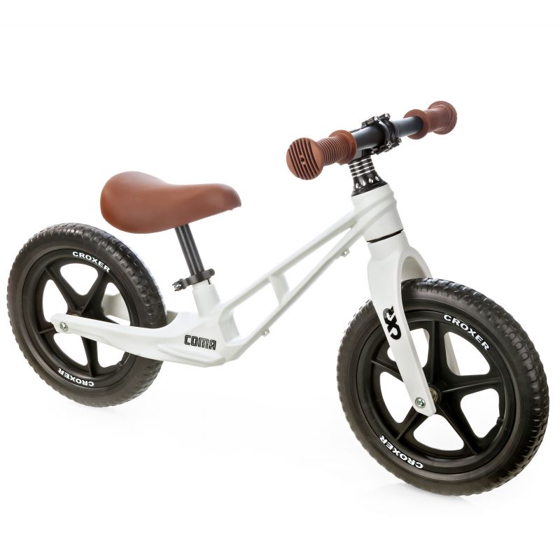 Draisienne Coma vélo pour tout petit - blanc marron