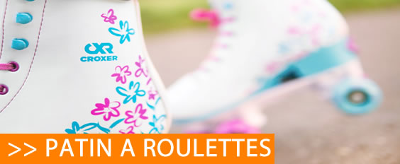 Patin à roulettes pour fille avec pointures ajustables