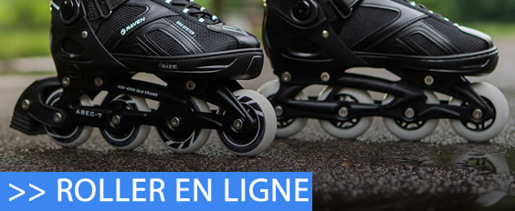 Roller en ligne pour adultes et enfants en pointure modifiables